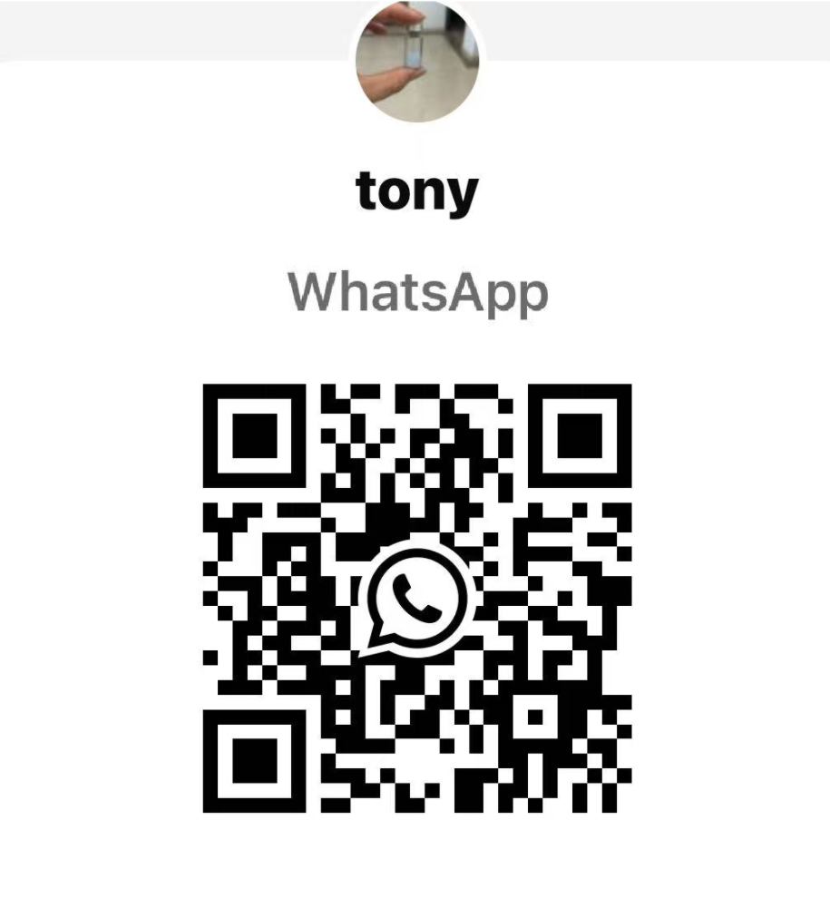 WhatsApp QR code for Tony